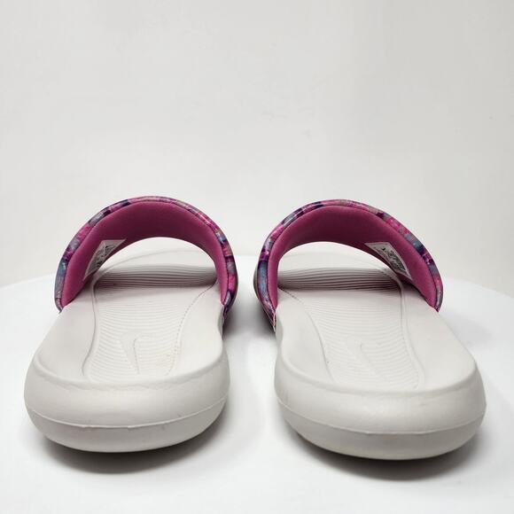 Nike Victori One Slide Sandal Women 11 Pink Cosmic Fuchsia/Light Bone DZ6249-600 - Picture 6 of 13
